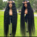 13x6 Deep Wave Lace Frontal Wig - 40 inch |  | 300% Density