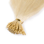 Straight I-Tip Hair Extensions - Platinum Blonde 1001