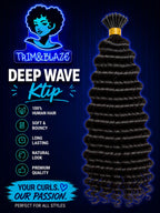 K-Tip Hair Extensions - Deep Wave