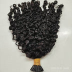 I-Tip Hair Extensions - Burmese Curly