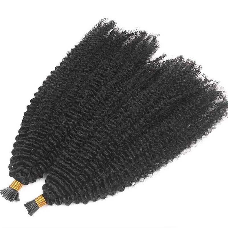 I-Tip Hair Extensions - Kinky Curly