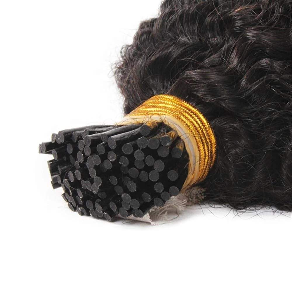 I-Tip Hair Extensions - Kinky Curly