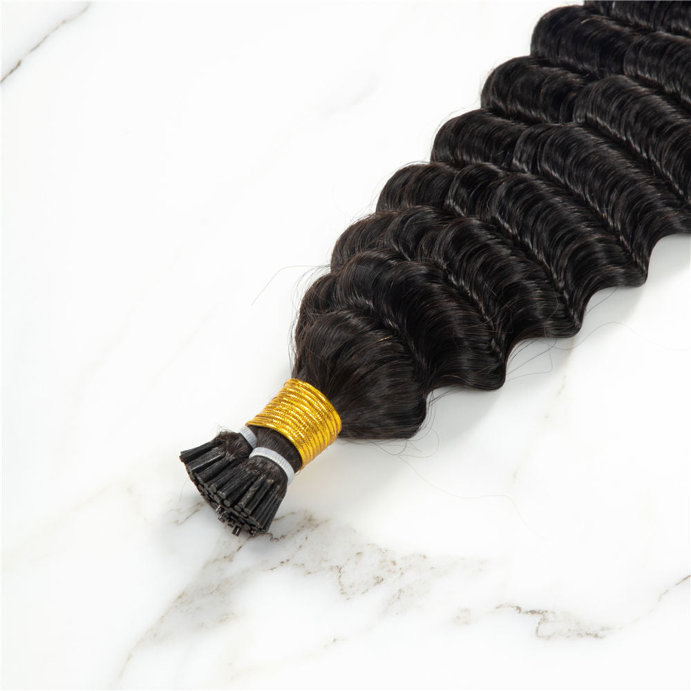 I-Tip Hair Extensions - Deep Wave