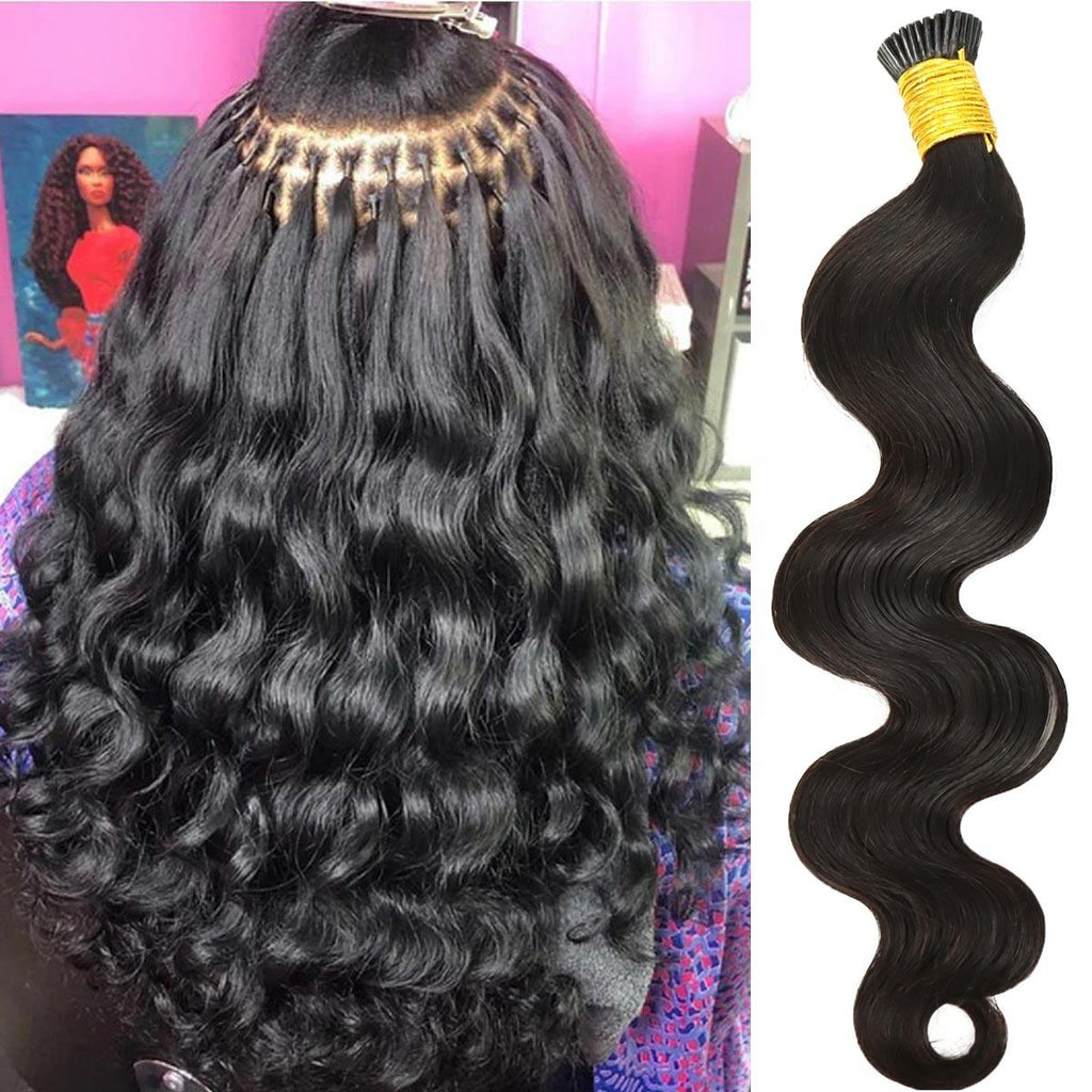 I-Tip Hair Extensions - Body Wave