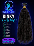 K-Tip Hair Extensions - Kinky Curly